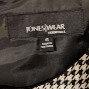 Houndstooth cocktail dress